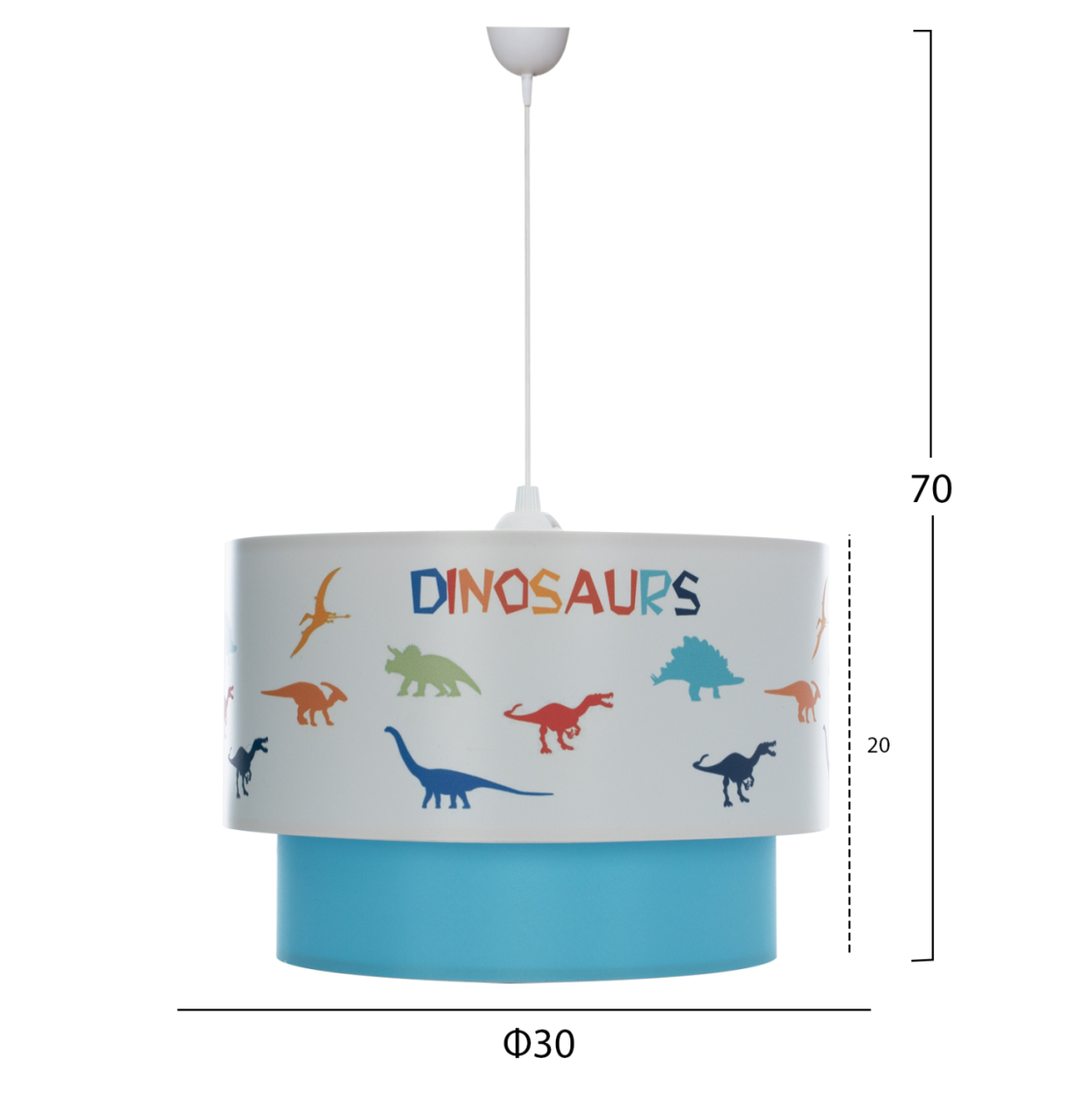 CEILING PENDANT KID'S ROOM BALOO HM7572.05 DOUBLE DRUM Φ30x70H [2]
