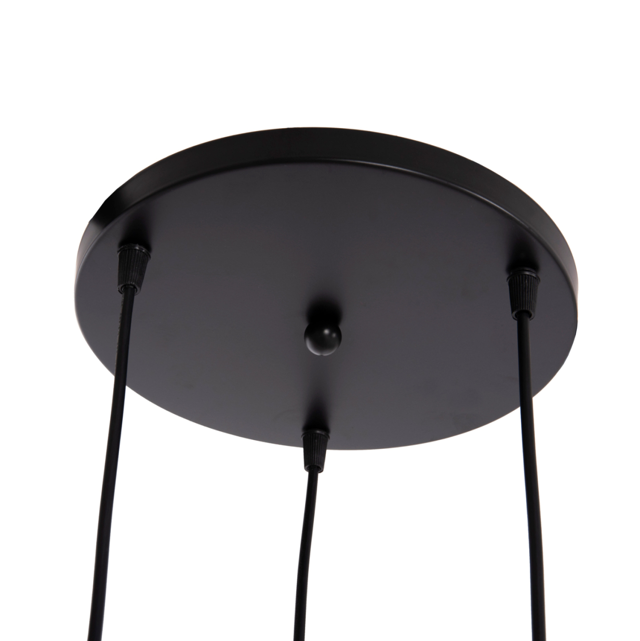 CEILING PENDANT LAMP BIUT HM7528.11 BLACK METAL-GOLD SOCKET Φ23x139Hcm. [7]