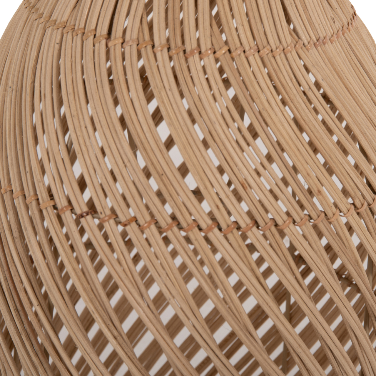 CEILING PENDANT LAMP CARBOY HM7884 NATURAL RATTAN IN NATURAL COLOR Φ28x163.5Hcm. [5]