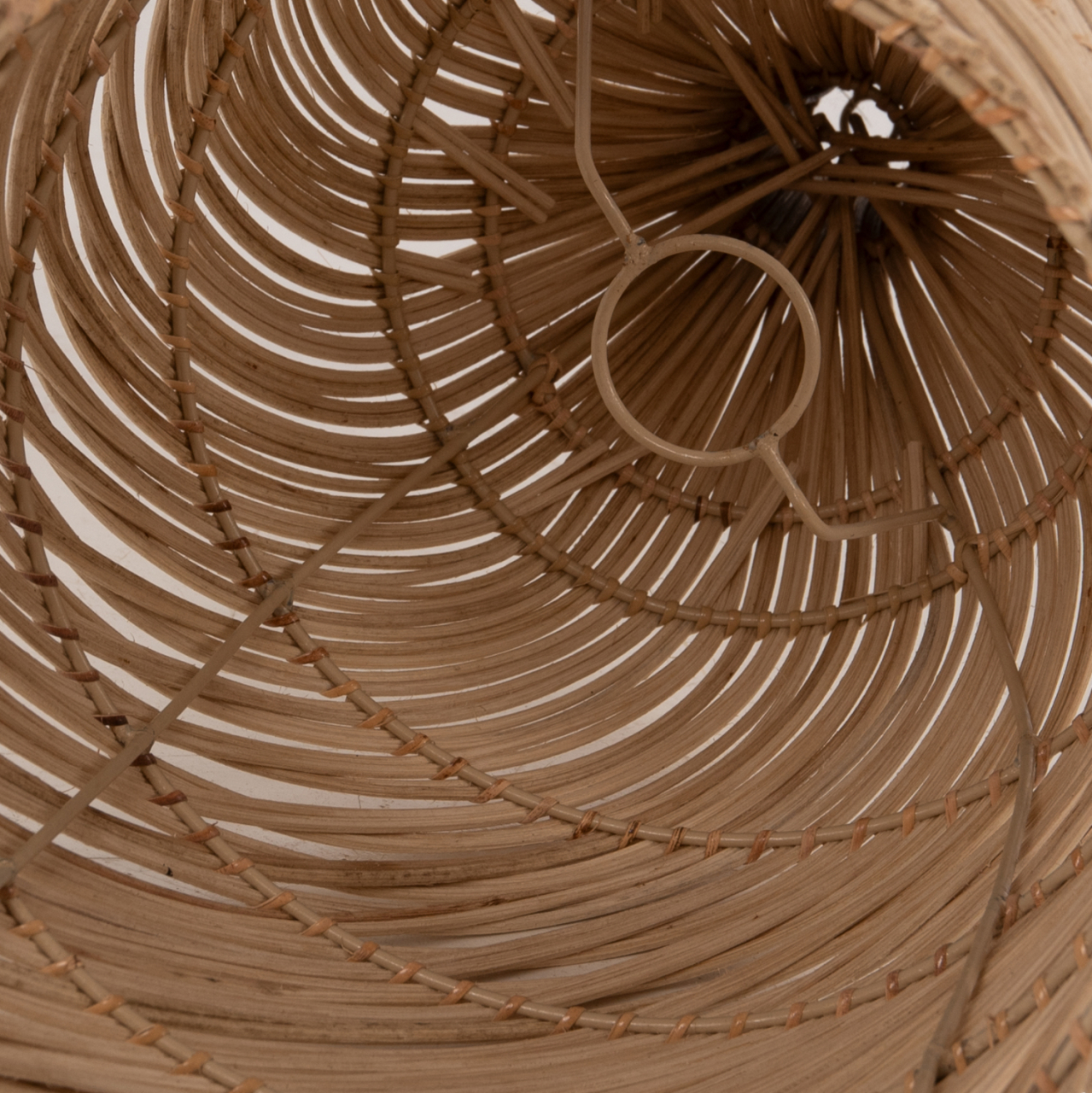 CEILING PENDANT LAMP CARBOY HM7884 NATURAL RATTAN IN NATURAL COLOR Φ28x163.5Hcm. [3]