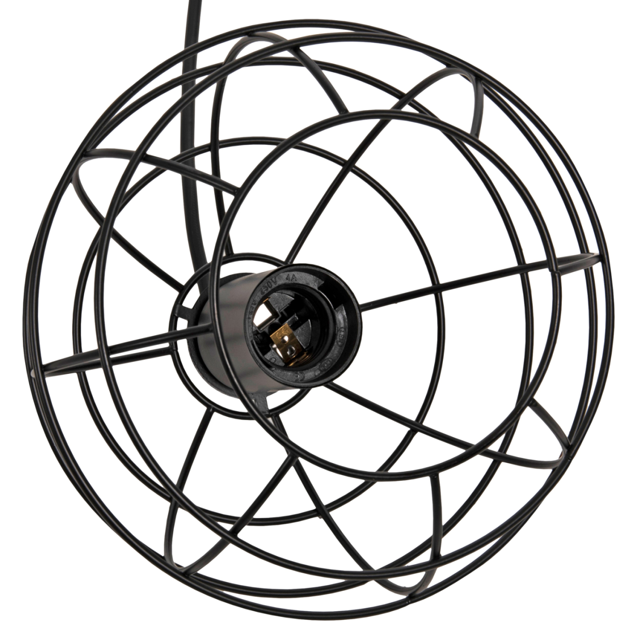 CEILING PENDANT LAMP HM4038 3 METAL SPHERES Φ23x122Hcm. [4]