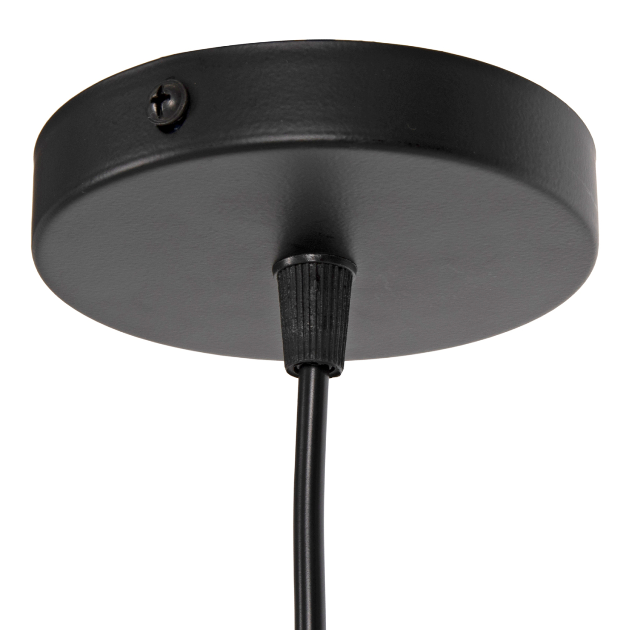 CEILING PENDANT LAMP HM4039 BLACK METAL CUBE 16x16x123Hcm. [6]