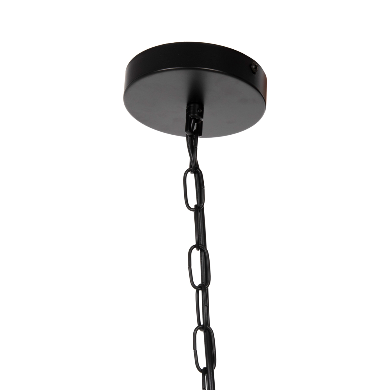 CEILING PENDANT LAMP HM4127 BLACK METAL SPHERE 6-LIGHT Φ42x108Hcm. [6]