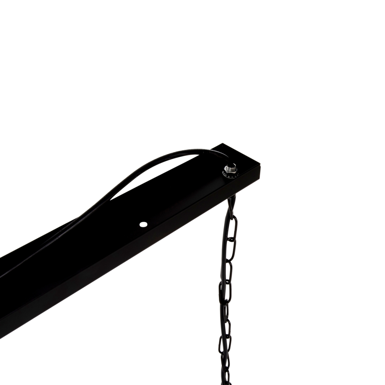 CEILING PENDANT LAMP HM4128 6LIGHTS-BLACK METAL FRAME 77,5x25x101Hcm. [8]