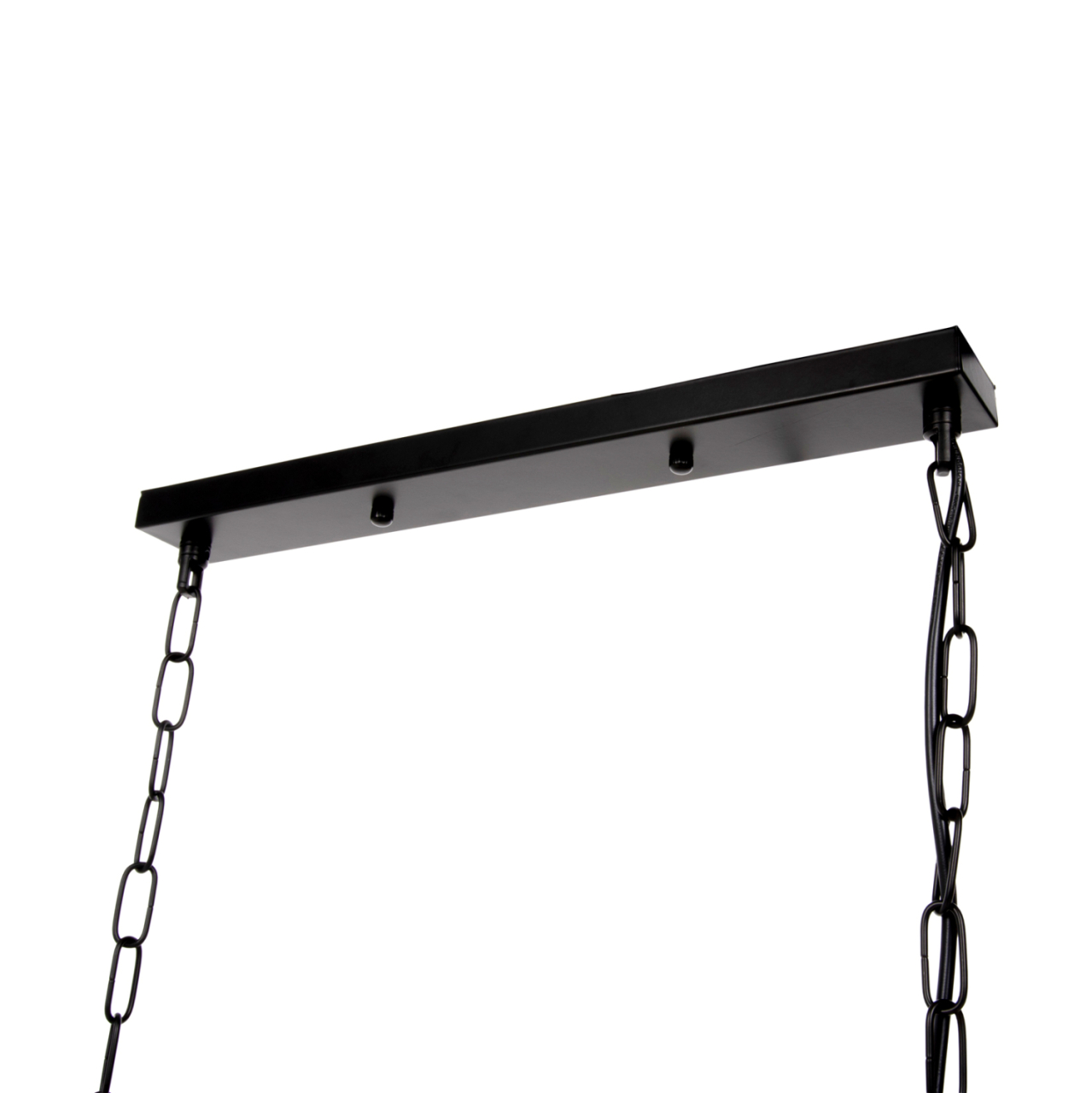 CEILING PENDANT LAMP HM4128 6LIGHTS-BLACK METAL FRAME 77,5x25x101Hcm. [7]