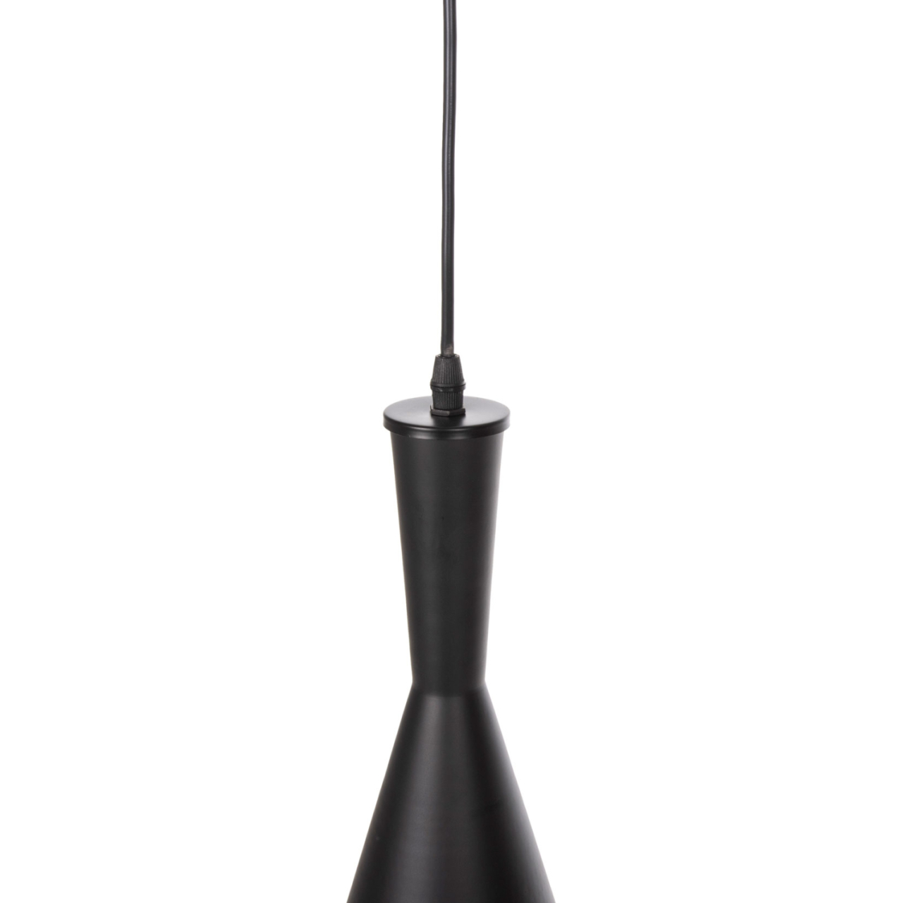 CEILING PENDANT LAMP HM4134 BLACK ALUMINUM CAP Φ18x130Hcm. [4]