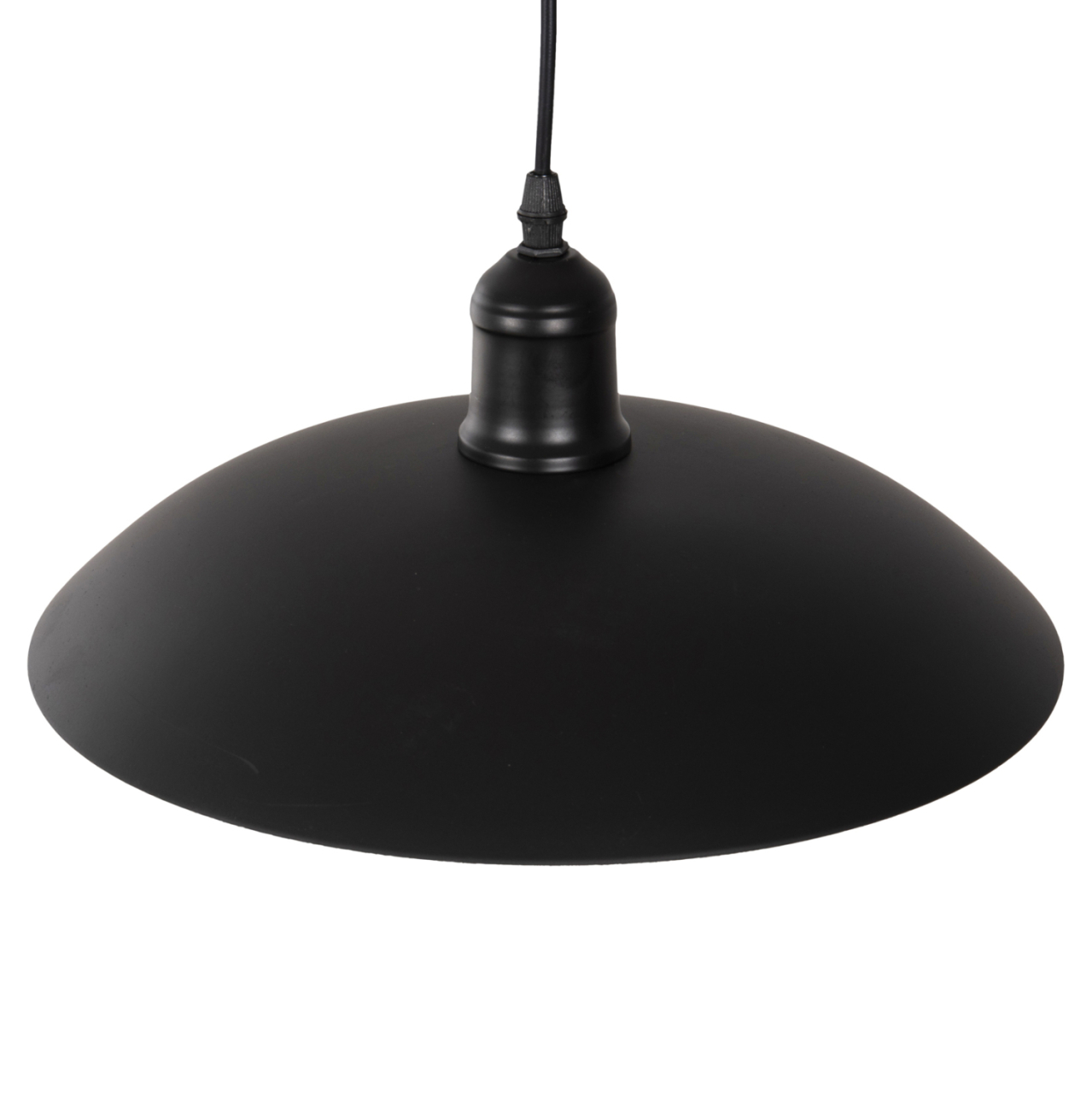 CEILING PENDANT LAMP HM4135 BLACK METAL CAP Φ31x110H cm. [4]