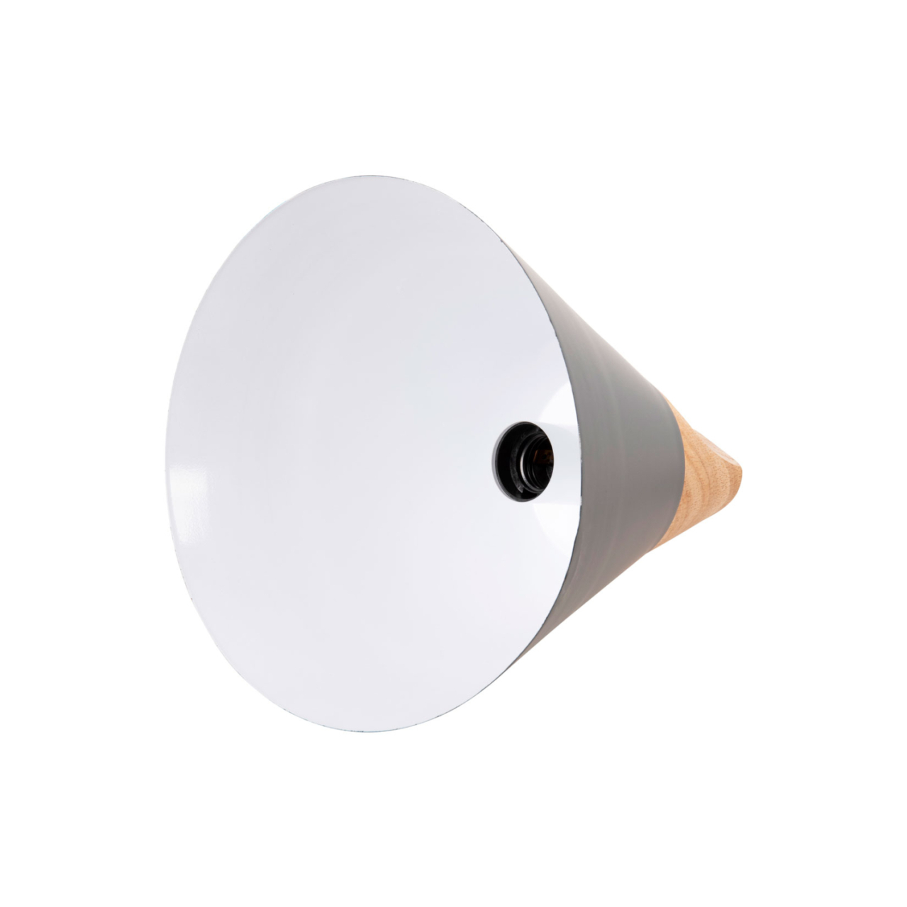 CEILING PENDANT LAMP HM4145 GREY METAL CAP Φ25x125H cm. [6]