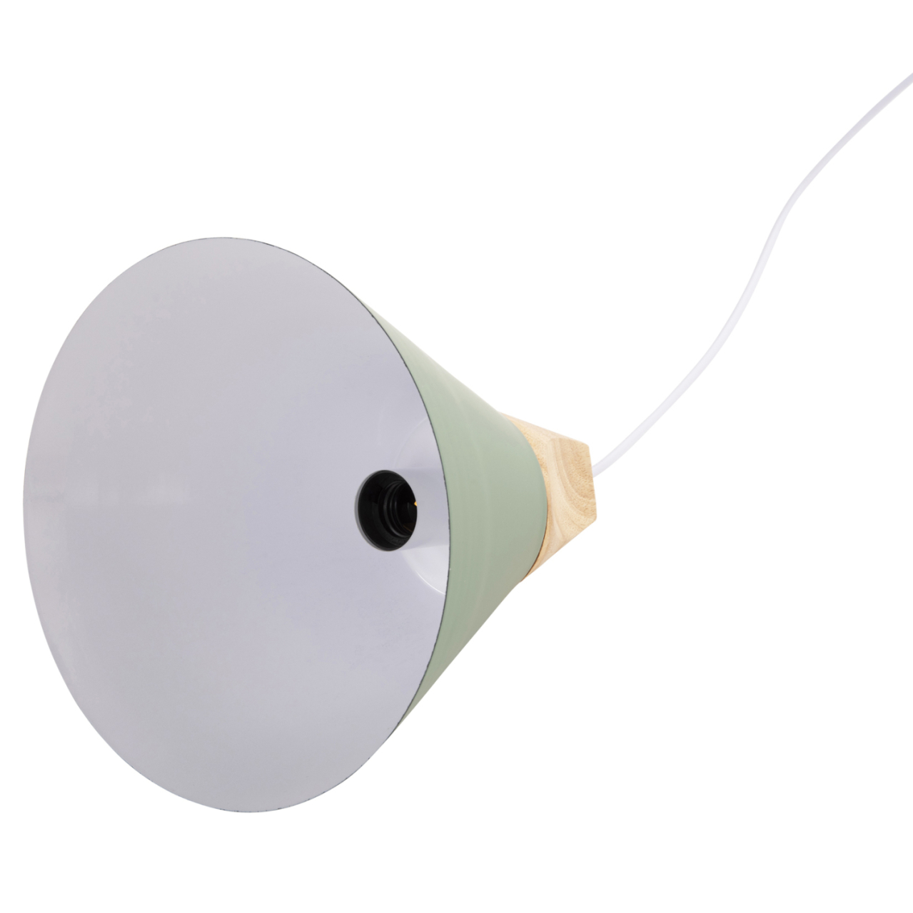 CEILING PENDANT LAMP HM4152 GREEN METAL CAP Φ21,5x115Hcm. [5]
