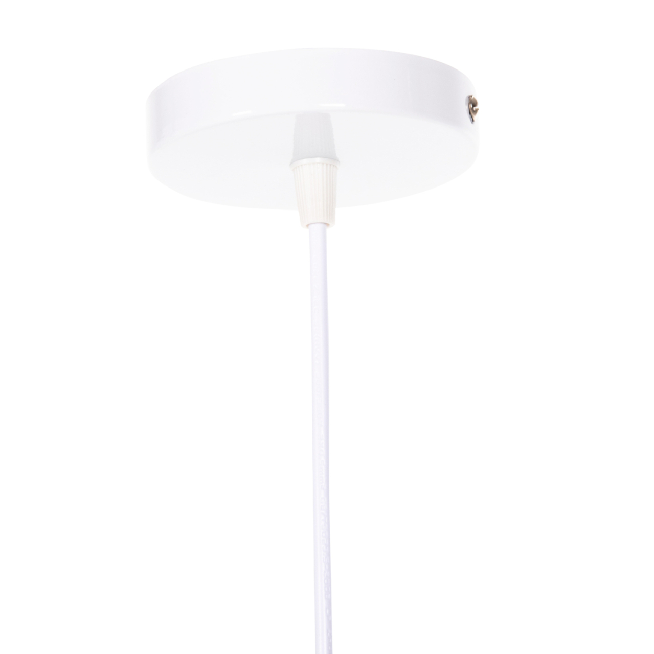 CEILING PENDANT LAMP HM4159.02 WHITE METAL CAP Φ40x116Hcm. [7]