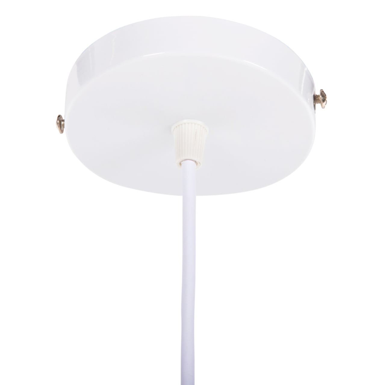 CEILING PENDANT LAMP HM4165.02 METAL SPHERE-WHITE and ORANGE Φ20x118Hcm. [7]