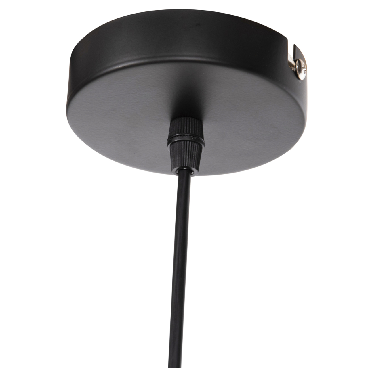 CEILING PENDANT LAMP HM4346 PAPER ROPE ΙΝ BEIGE AND BLACK Φ55,5x44Hcm. [9]