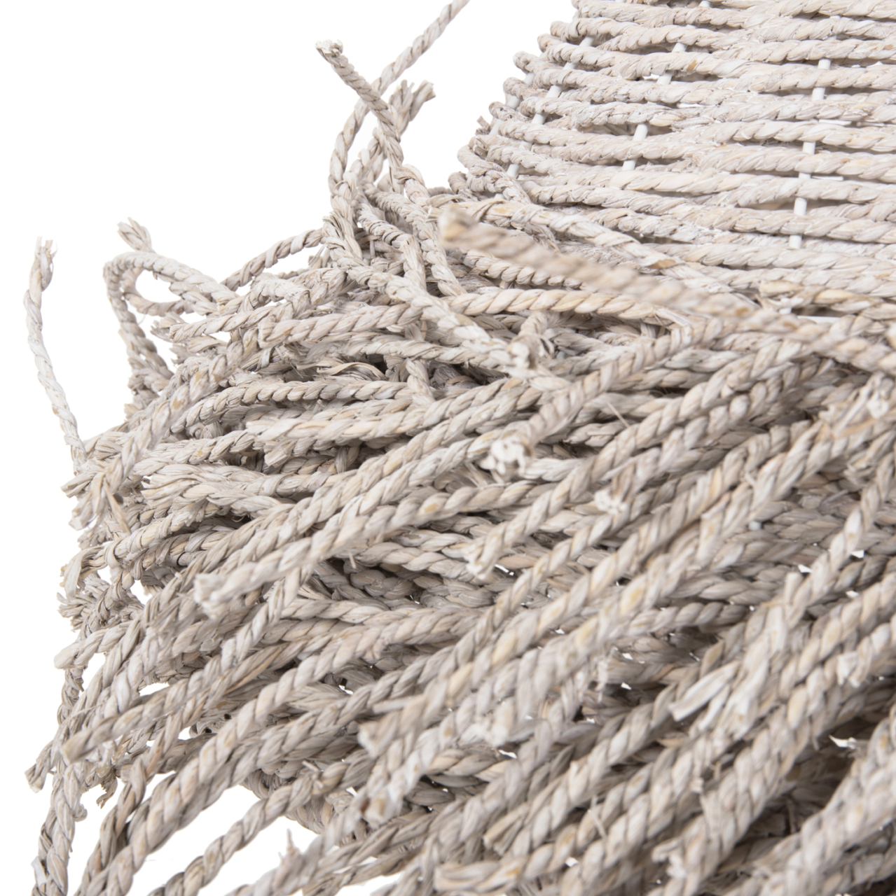 CEILING PENDANT LAMP HM4349 SEAGRASS IN WHITEWASH COLOR Φ50x25-135Hcm. [5]