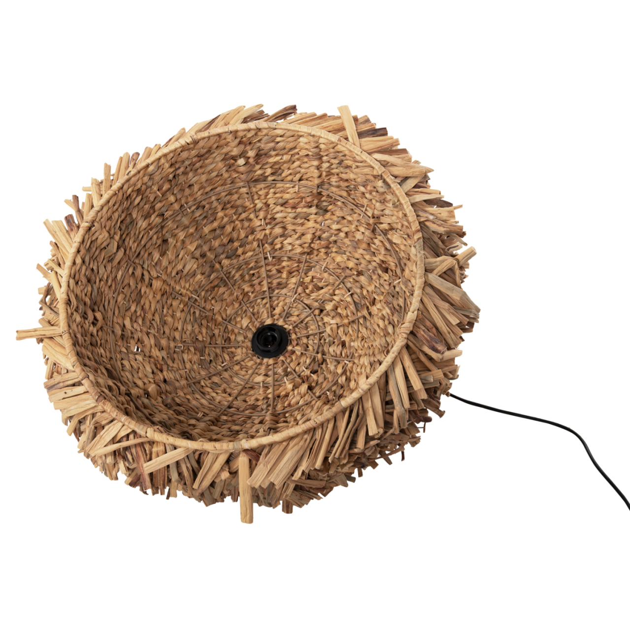 CEILING PENDANT LAMP HM4353 WATER HYACINTH IN NATURAL COLOR Φ62x30-120Hcm. [7]