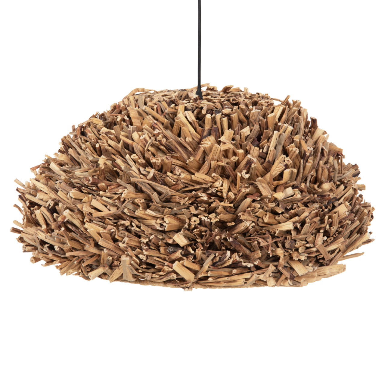 CEILING PENDANT LAMP HM4353 WATER HYACINTH IN NATURAL COLOR Φ62x30-120Hcm. [3]