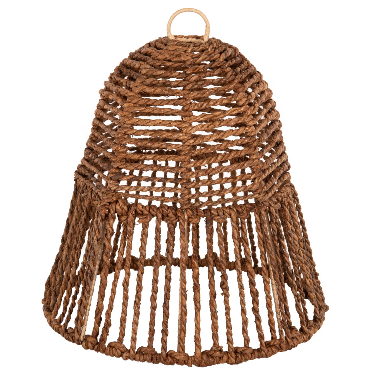 CEILING PENDANT LAMP HM7858 DRIED BANANA TREE FIBERS IN BROWN COLOR Φ41x41-136Hcm. [3]