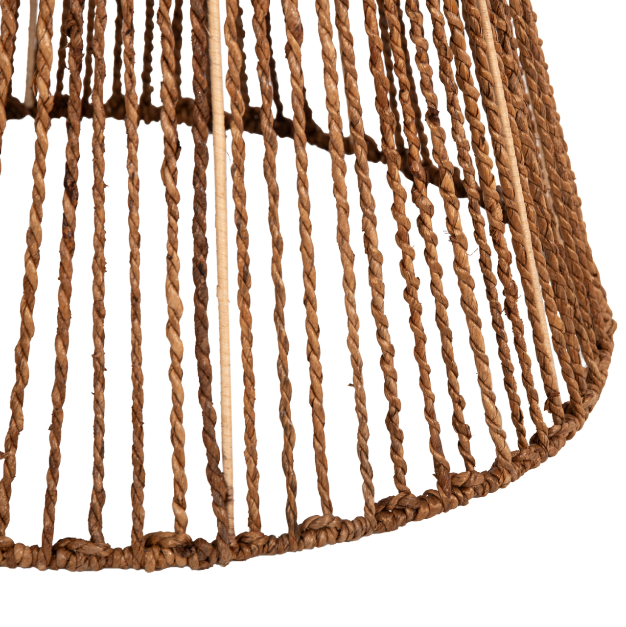 CEILING PENDANT LAMP HM7859 DRIED BANANA TREE FIBERS IN BROWN COLOR Φ61x61-156Hcm. [5]