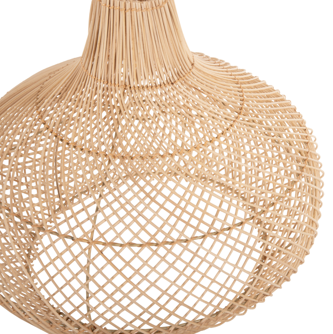 CEILING PENDANT LAMP HM7860 NATURAL RATTAN IN NATURAL COLOR Φ54x46-141Hcm. [4]
