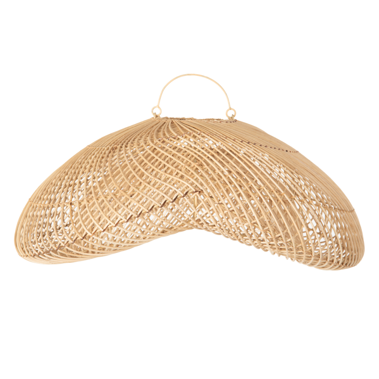 CEILING PENDANT LAMP HM7862 RATTAN IN NATURAL COLOR 62x52x122Hcm. [3]