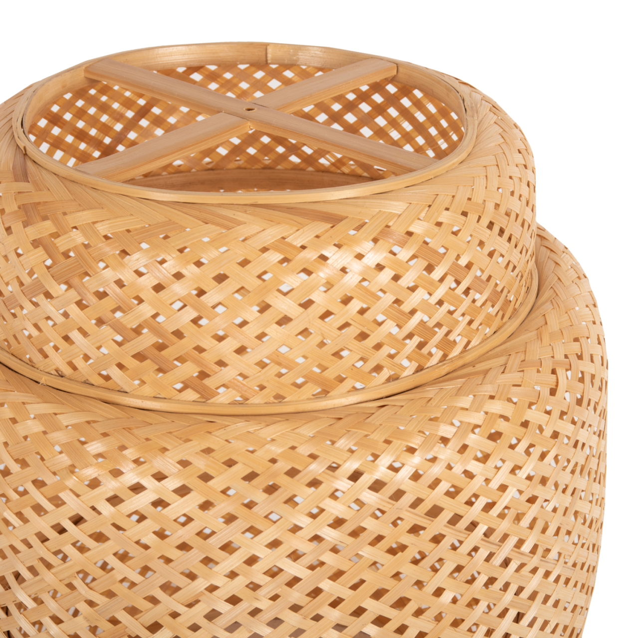 CEILING PENDANT LAMP HM7867 BAMBOO IN NATURAL COLOR Φ51x54-149Hcm. [5]
