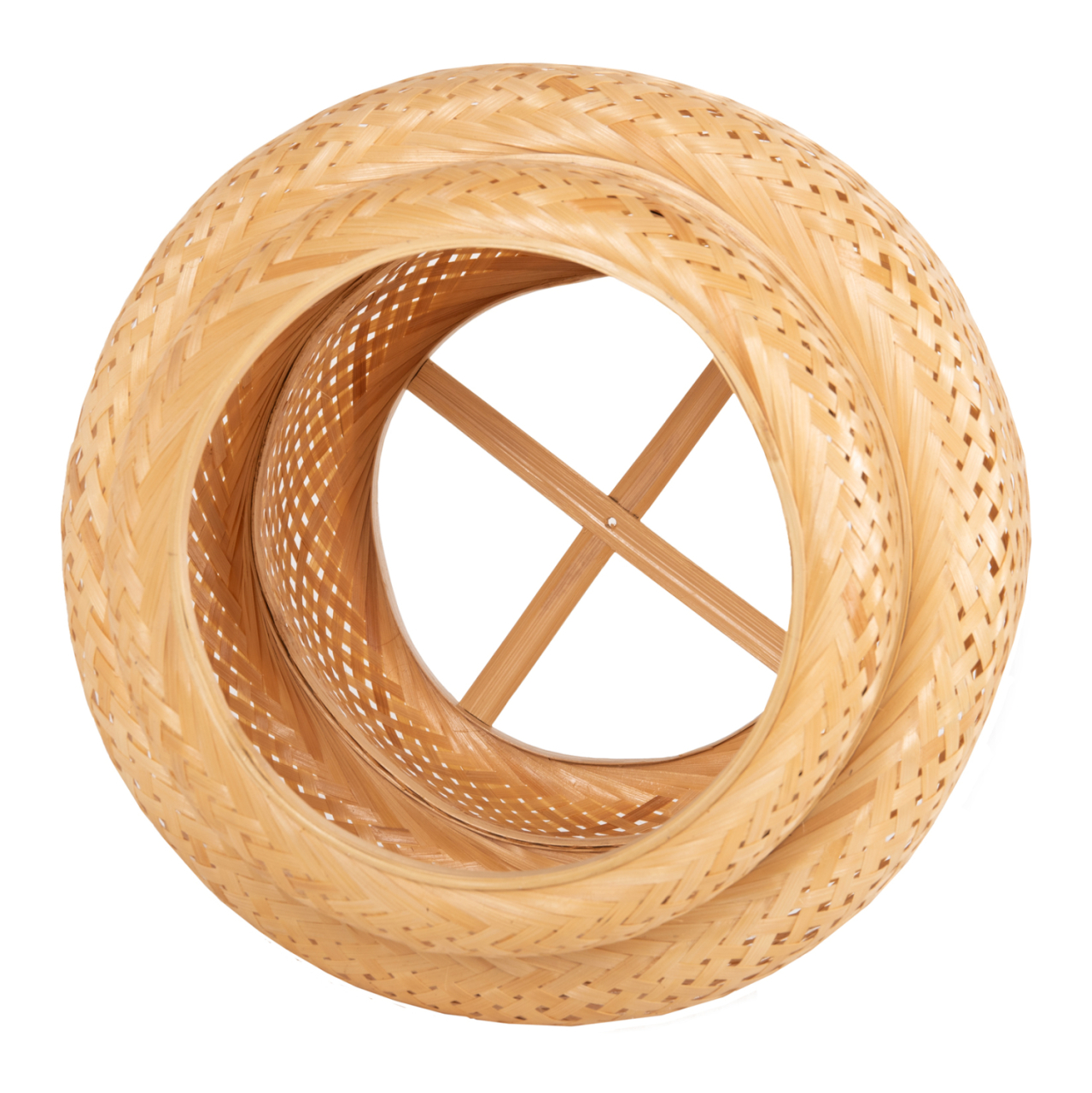 CEILING PENDANT LAMP HM7867 BAMBOO IN NATURAL COLOR Φ51x54-149Hcm. [4]