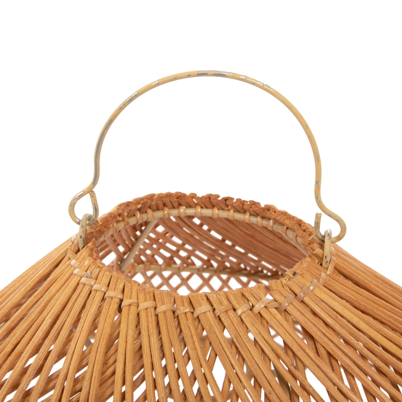 CEILING PENDANT LAMP HM7878.01 RATTAN IN SAND BEIGE COLOR Φ58,5x31Hcm. [5]