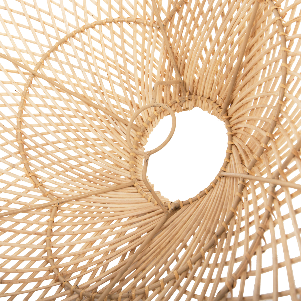 CEILING PENDANT LAMP HM7878.02 RATTAN IN NATURAL COLOR Φ58,5x31Hcm. [4]