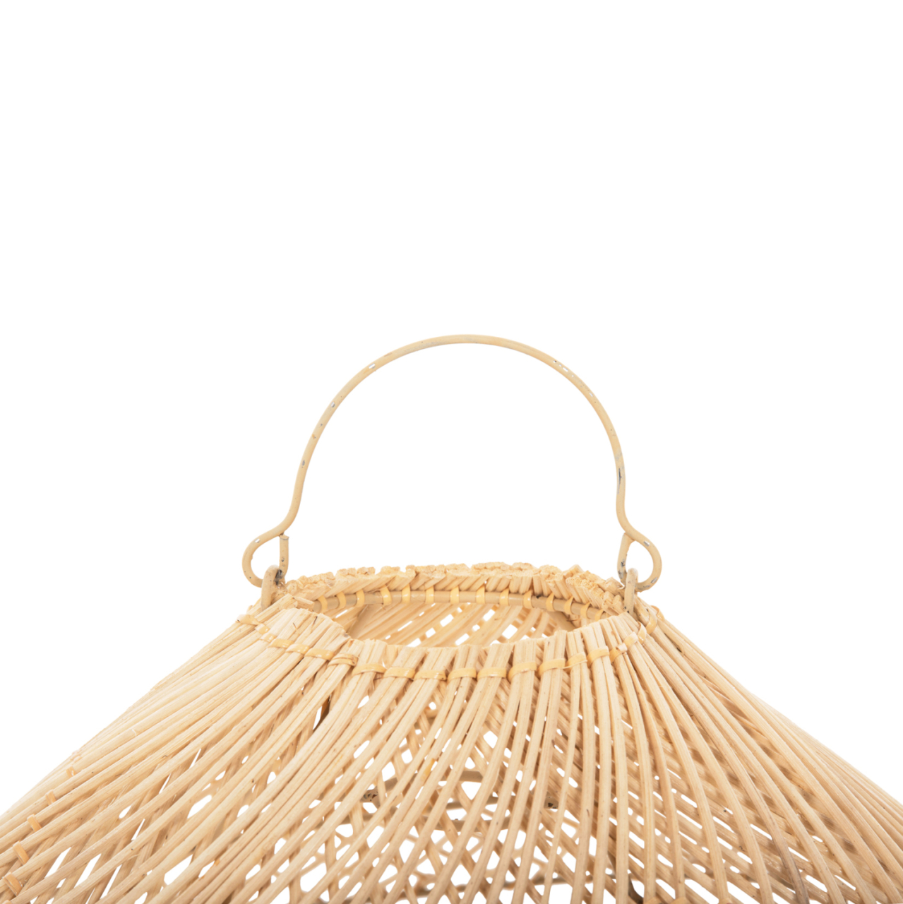 CEILING PENDANT LAMP HM7878.02 RATTAN IN NATURAL COLOR Φ58,5x31Hcm. [5]