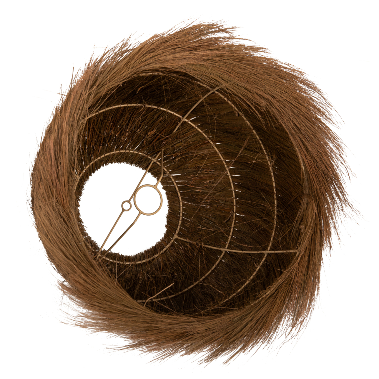 CEILING PENDANT LAMP HM7892 RAYUNG GRASS IN BROWN COLOR Φ46x40-141Hcm. [3]