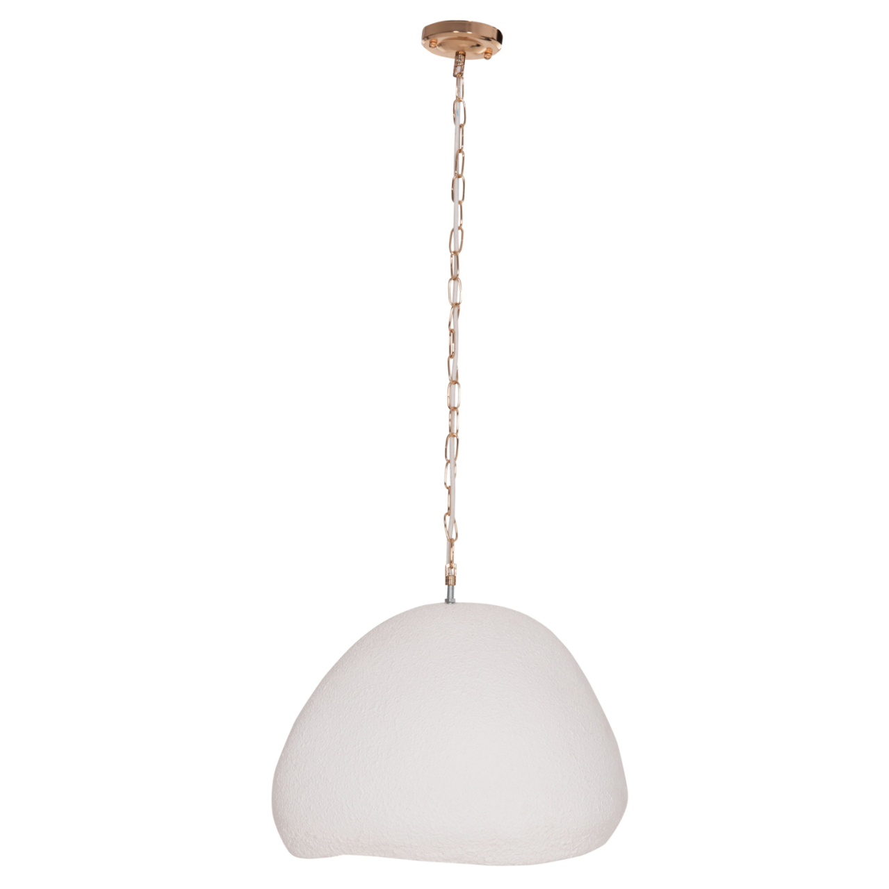 CEILING PENDANT LAMP JAYLEN HM4703.02S FIBER CEMENT IN WHITE Hcm. [3]