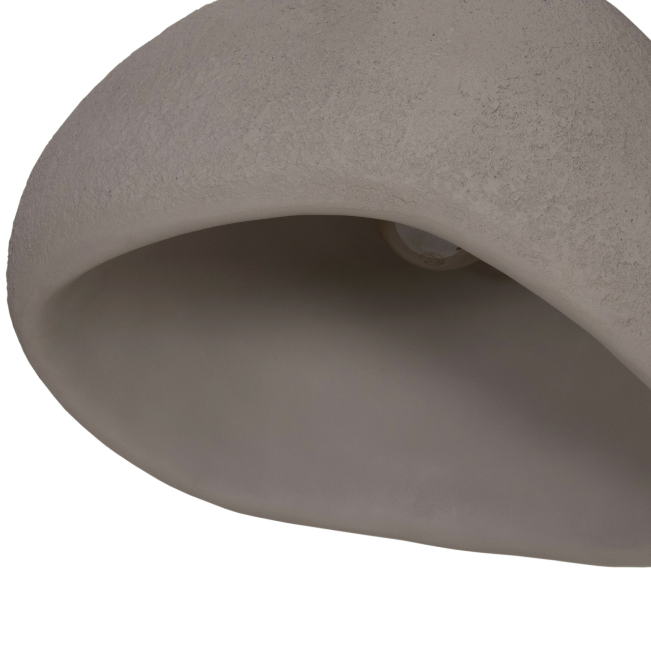 CEILING PENDANT LAMP JAYLEN HM4703.03L FIBER CEMENT IN GREY 65x55x45Hcm [6]