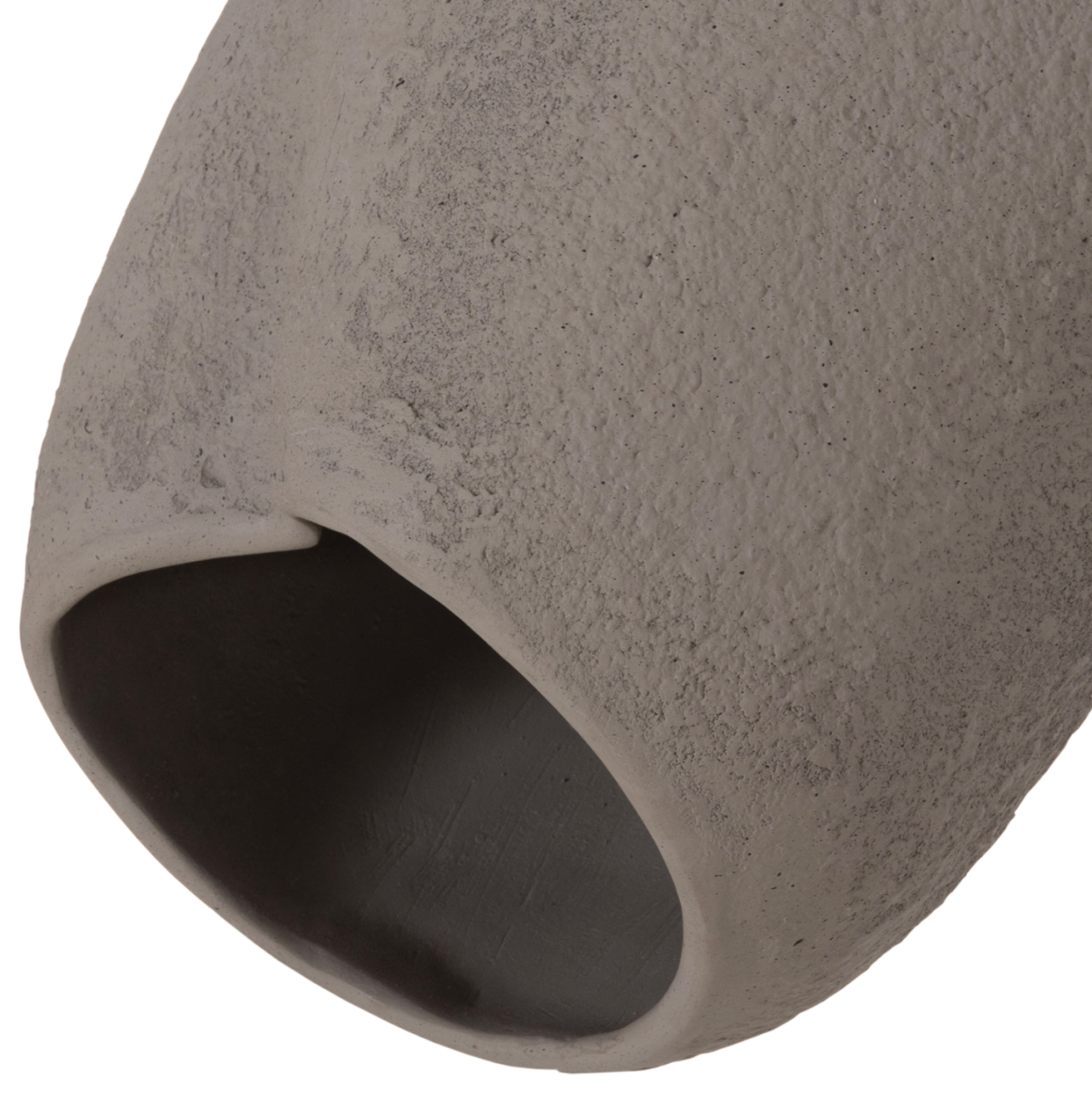 CEILING PENDANT LAMP LOGKY HM4704.03L FIBER CEMENT IN GREY 35x35x67Hcm. [10]