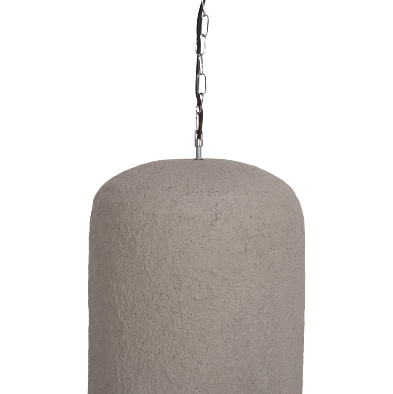 CEILING PENDANT LAMP LOGKY HM4704.03L FIBER CEMENT IN GREY 35x35x67Hcm. [4]