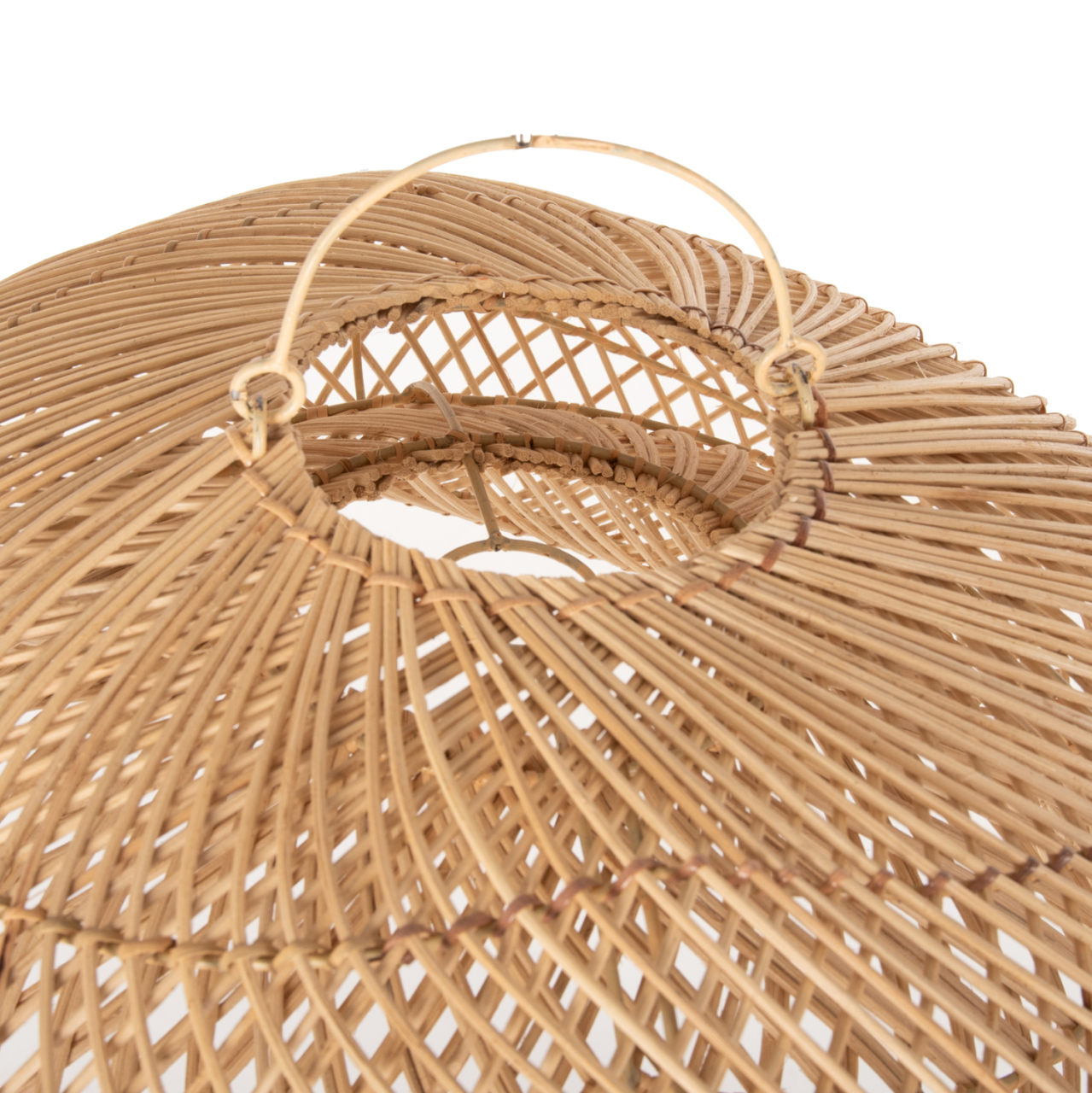 CEILING PENDANT LAMP PERK HM7861 RATTAN IN NATURAL COLOR 100x80x142Hcm. [4]