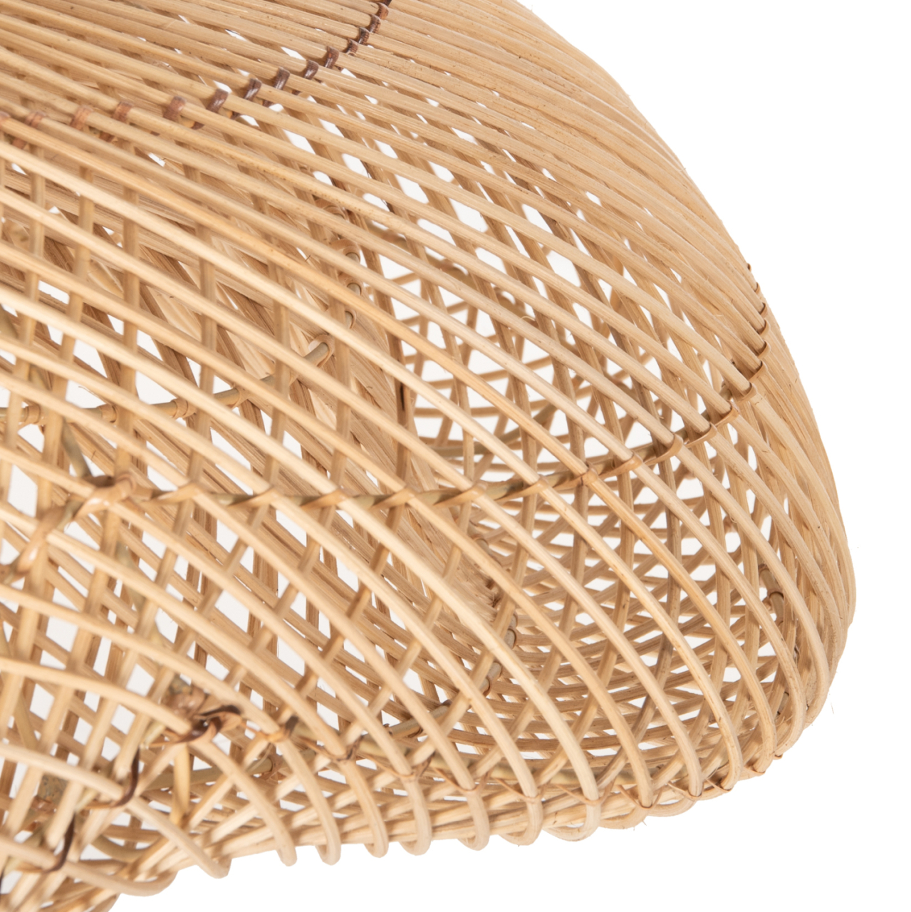 CEILING PENDANT LAMP PERK HM7861 RATTAN IN NATURAL COLOR 100x80x142Hcm. [5]