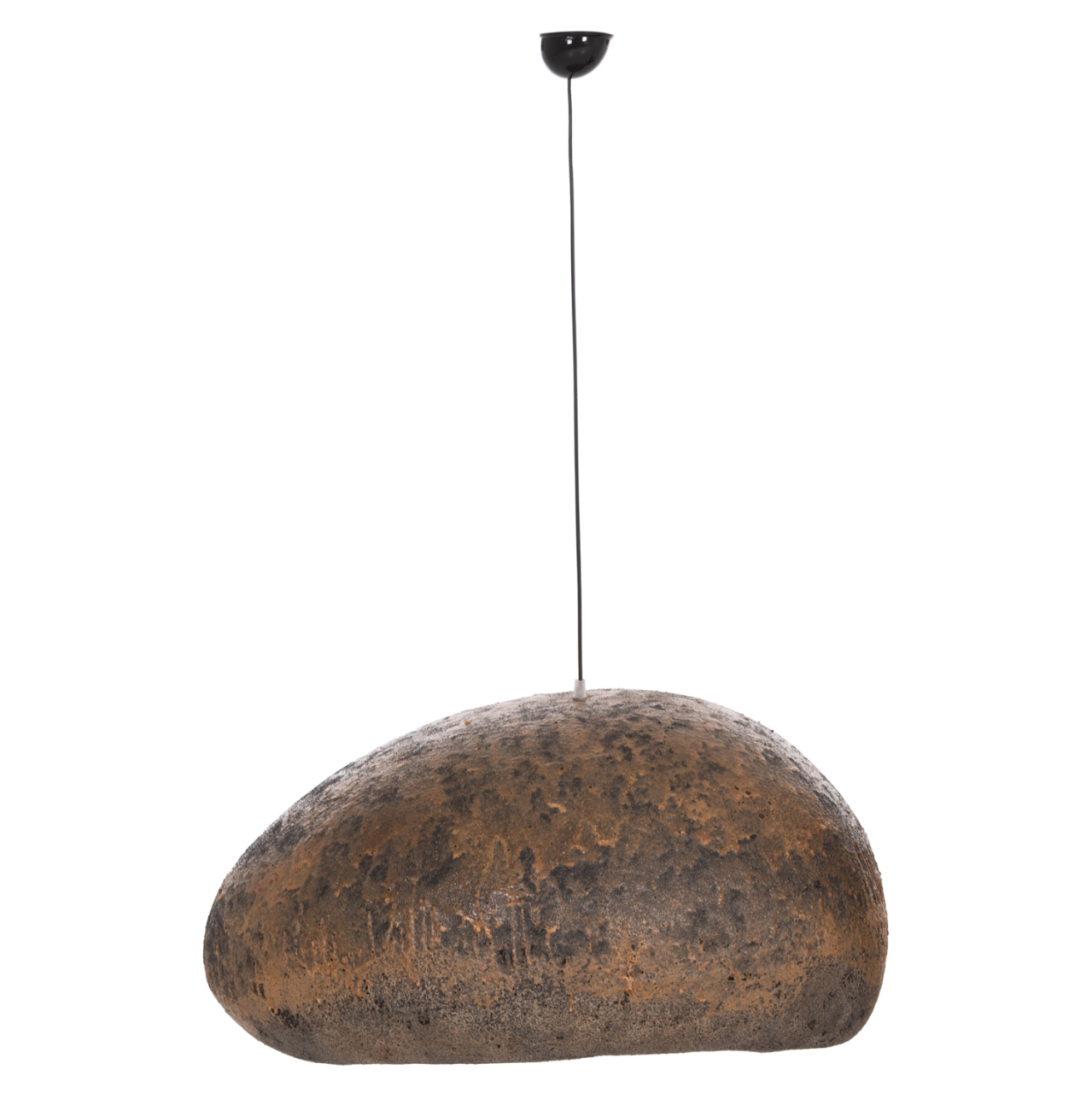 CEILING PENDANT LAMP STONE-LOOK STONER (L) HM4419.03 BROWN/GREY--73x55x40Hcm. [3]