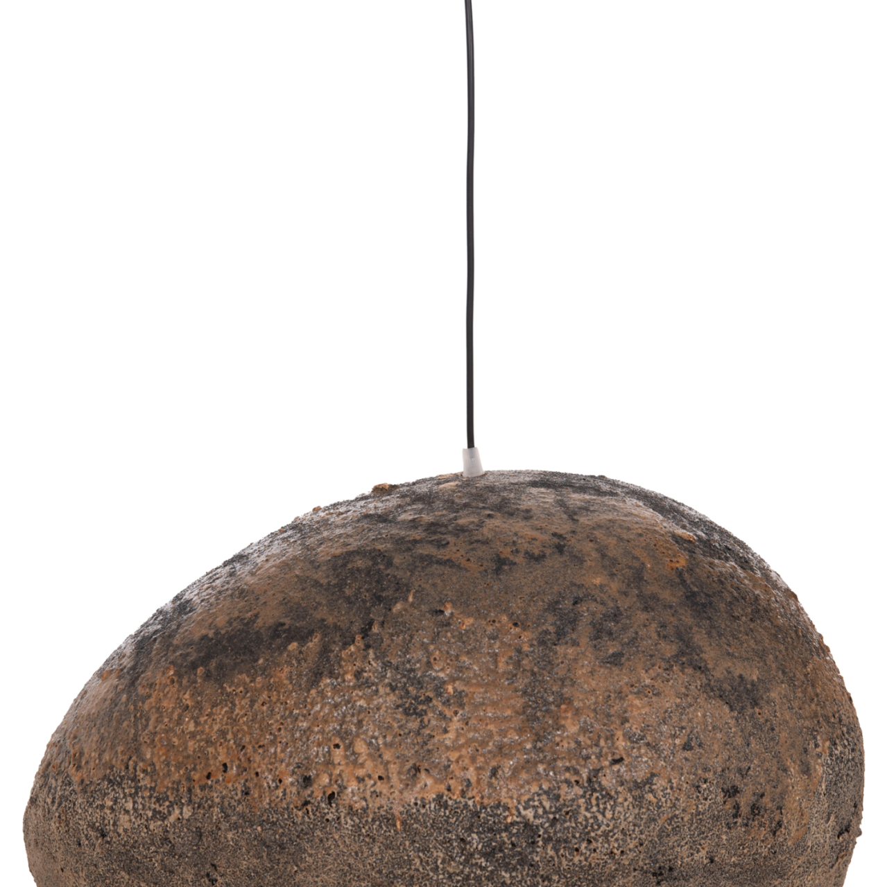CEILING PENDANT LAMP STONE-LOOK STONER (M) HM4418.03 GREY/BROWN-- 55x45x40Hcm. [5]