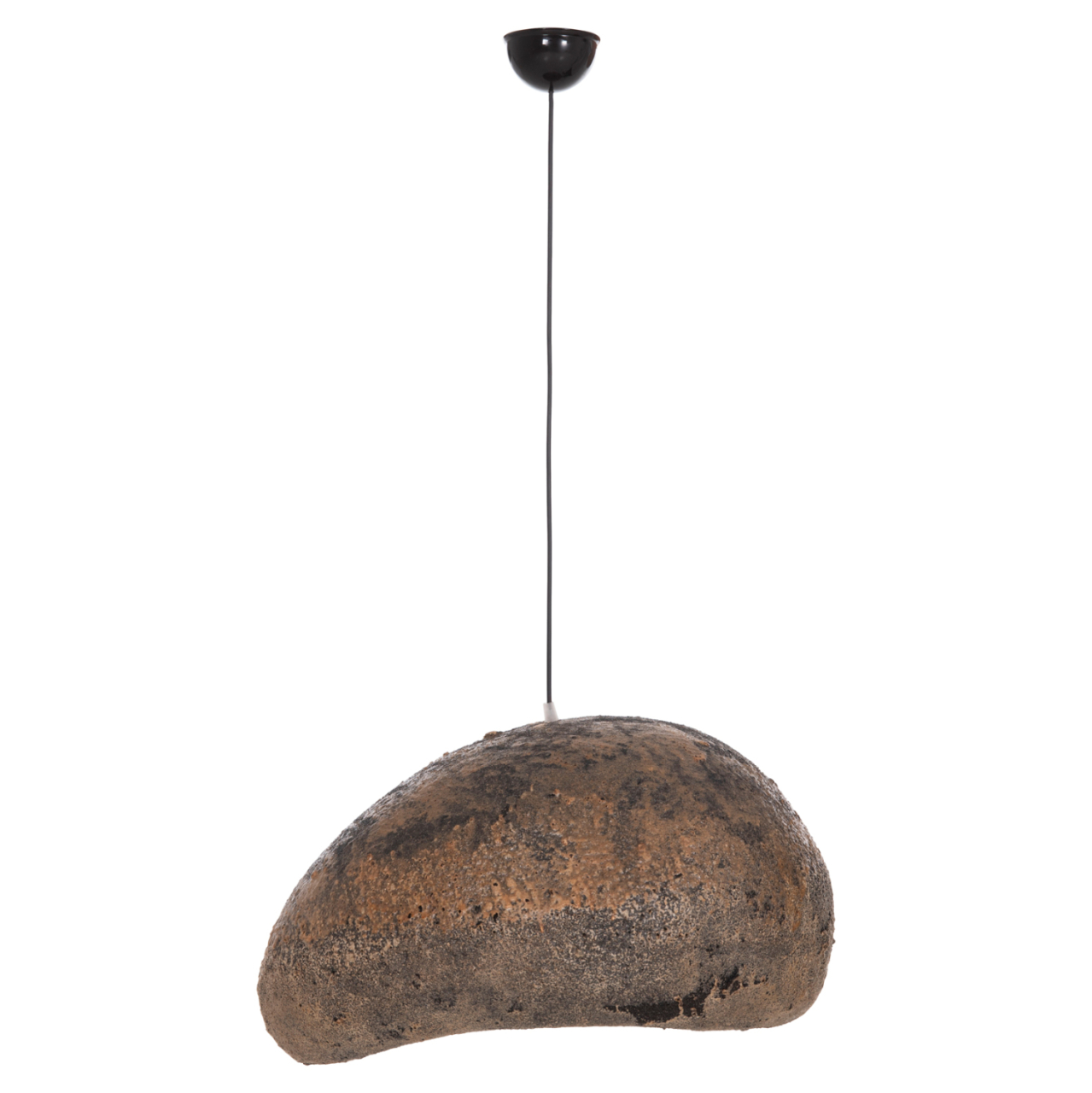 CEILING PENDANT LAMP STONE-LOOK STONER (M) HM4418.03 GREY/BROWN-- 55x45x40Hcm. [3]