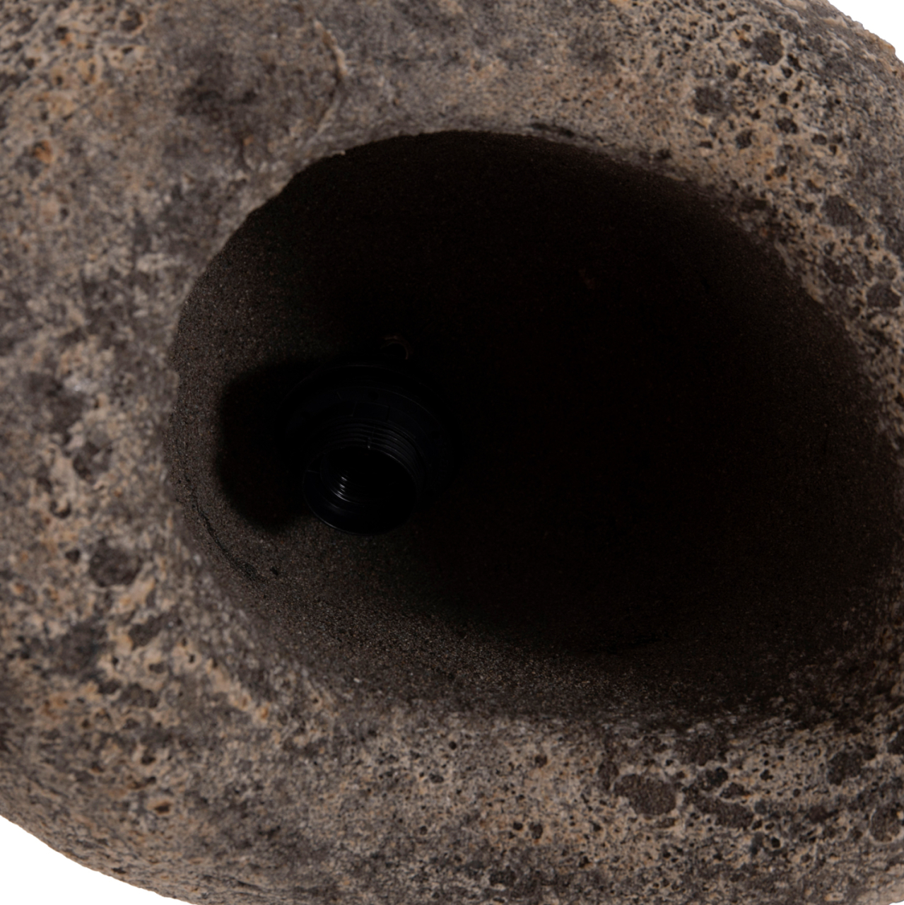 CEILING PENDANT LAMP STONE-LOOK STONER (S) FB94417.04 GREY-- 37x30x45Hcm. [8]