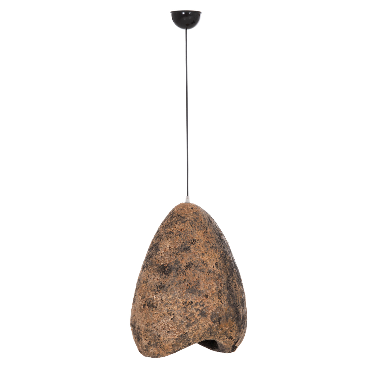CEILING PENDANT LAMP STONE-LOOK STONER (S) HM4417.03 GREY/BROWN-- 37x30x45Hcm. [3]