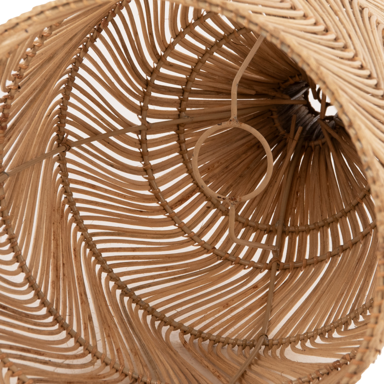 CEILING PENDANT LAMP THEON ΗΜ7888 NATURAL RATTAN IN NATURAL COLOR Φ22x148Hcm. [3]