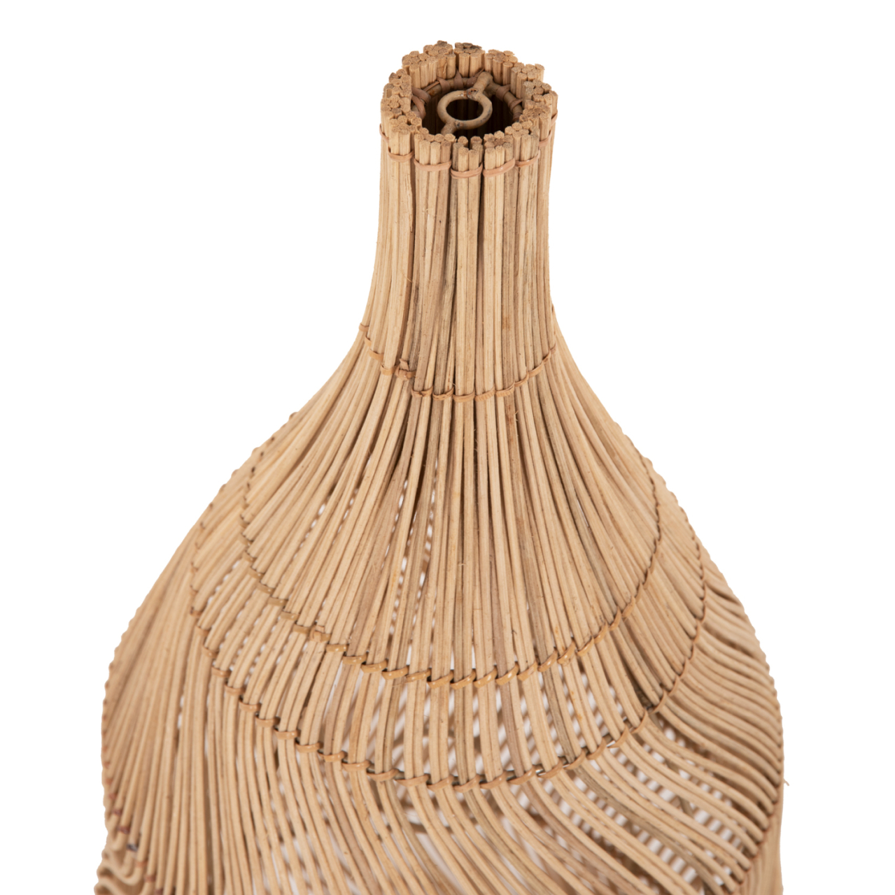 CEILING PENDANT LAMP THEON ΗΜ7888 NATURAL RATTAN IN NATURAL COLOR Φ22x148Hcm. [4]