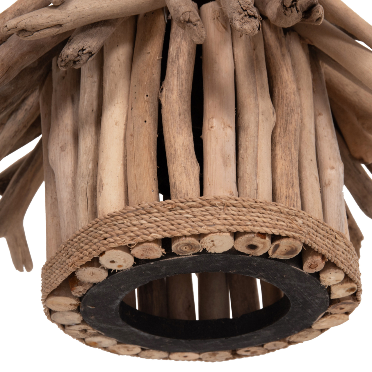 CEILING PENDANT LAMP TREIT HM4874 DRIFTWOOD IN NATURAL Φ40x73Hcm.[1xΕ27] [7]
