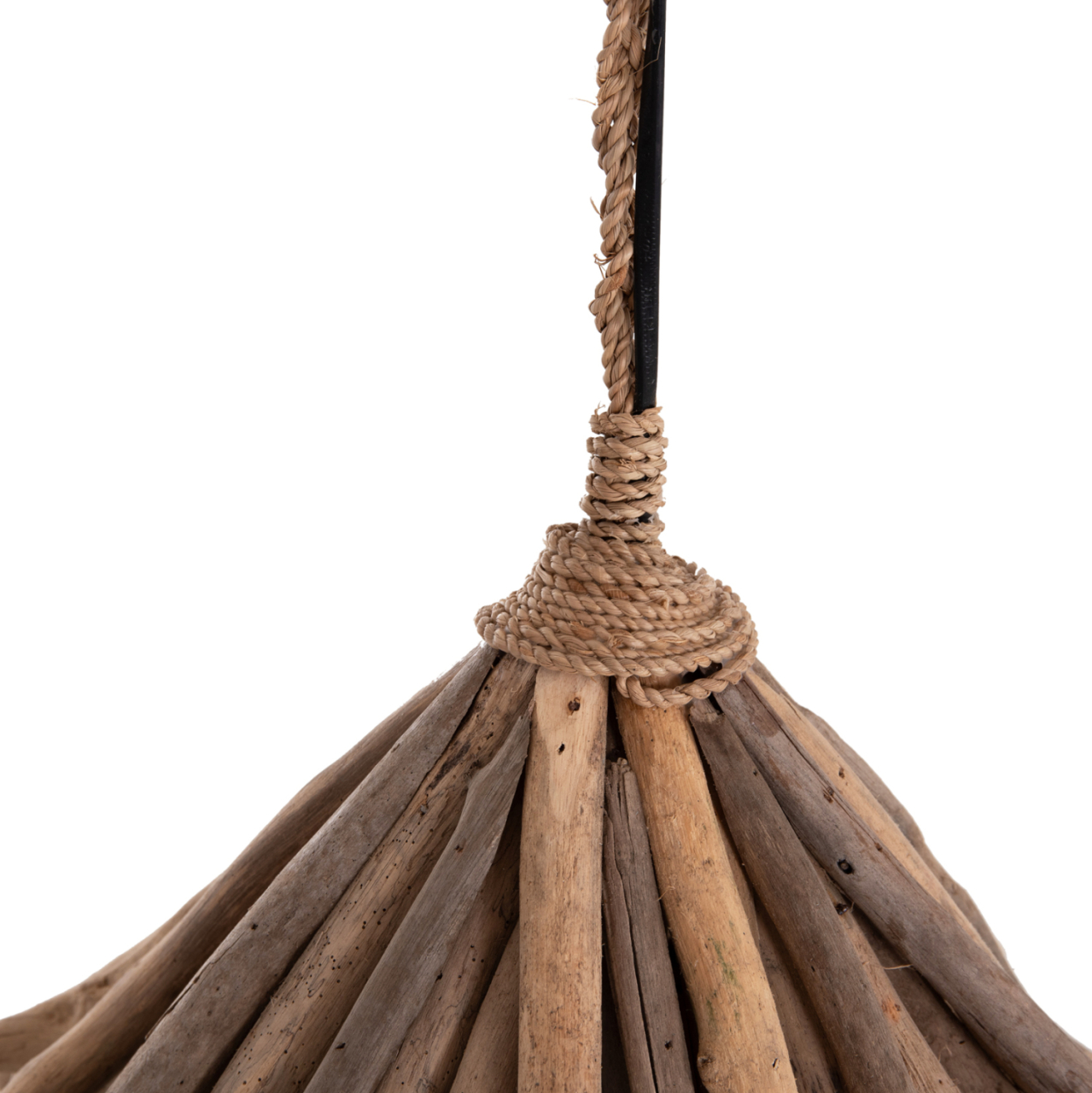 CEILING PENDANT LAMP TREIT HM4874 DRIFTWOOD IN NATURAL Φ40x73Hcm.[1xΕ27] [4]
