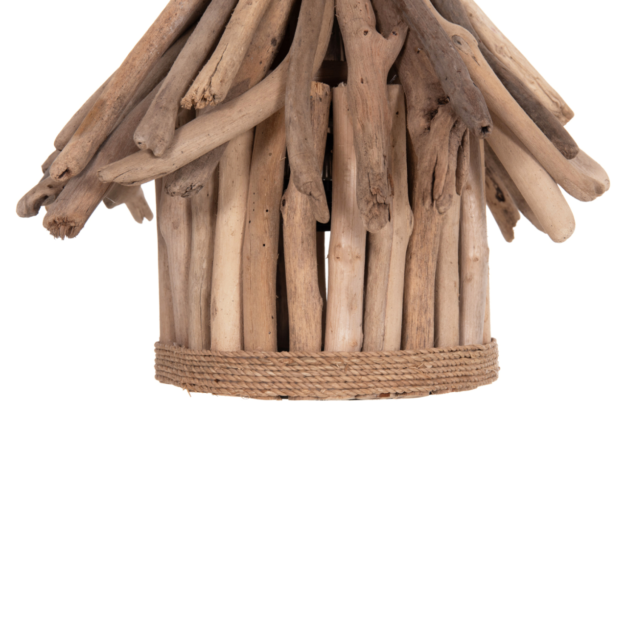 CEILING PENDANT LAMP TREIT HM4874 DRIFTWOOD IN NATURAL Φ40x73Hcm.[1xΕ27] [5]