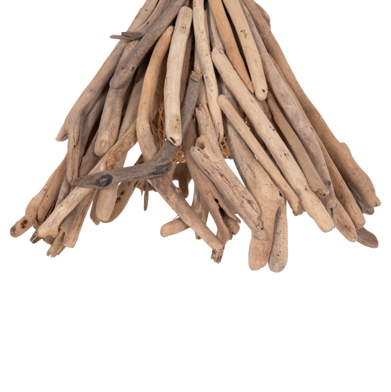 CEILING PENDANT LAMP TREIT HM4875 DRIFTWOOD IN NATURAL 48x54x52-73Hcm.[1xΕ27] [5]