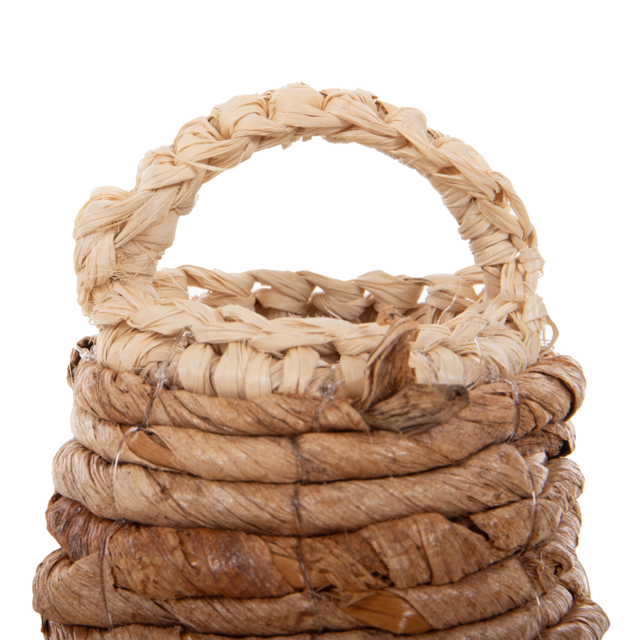 CEILING PENDANT LAMP WITH FRINGES HM7853 DRIED PALM FIBERS Φ41x34Hcm. [7]