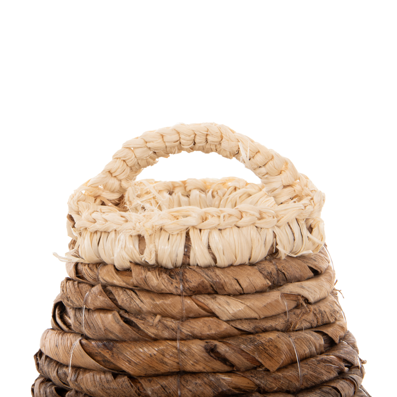 CEILING PENDANT LAMP WITH FRINGES HM7854 DRIED PALM FIBERS Φ51x37Hcm. [6]
