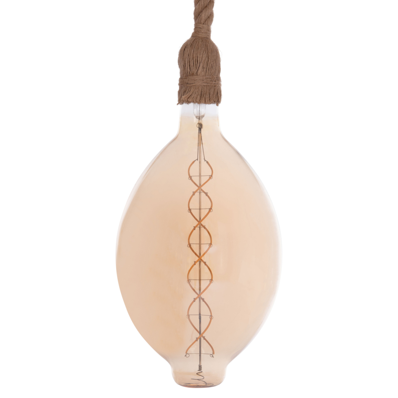 CEILING PENDANT LAMP WITH LIGHT BULB HM11927.01--ROPE 1M LONG AND 2cm THICK-E27 SOCKET [4]