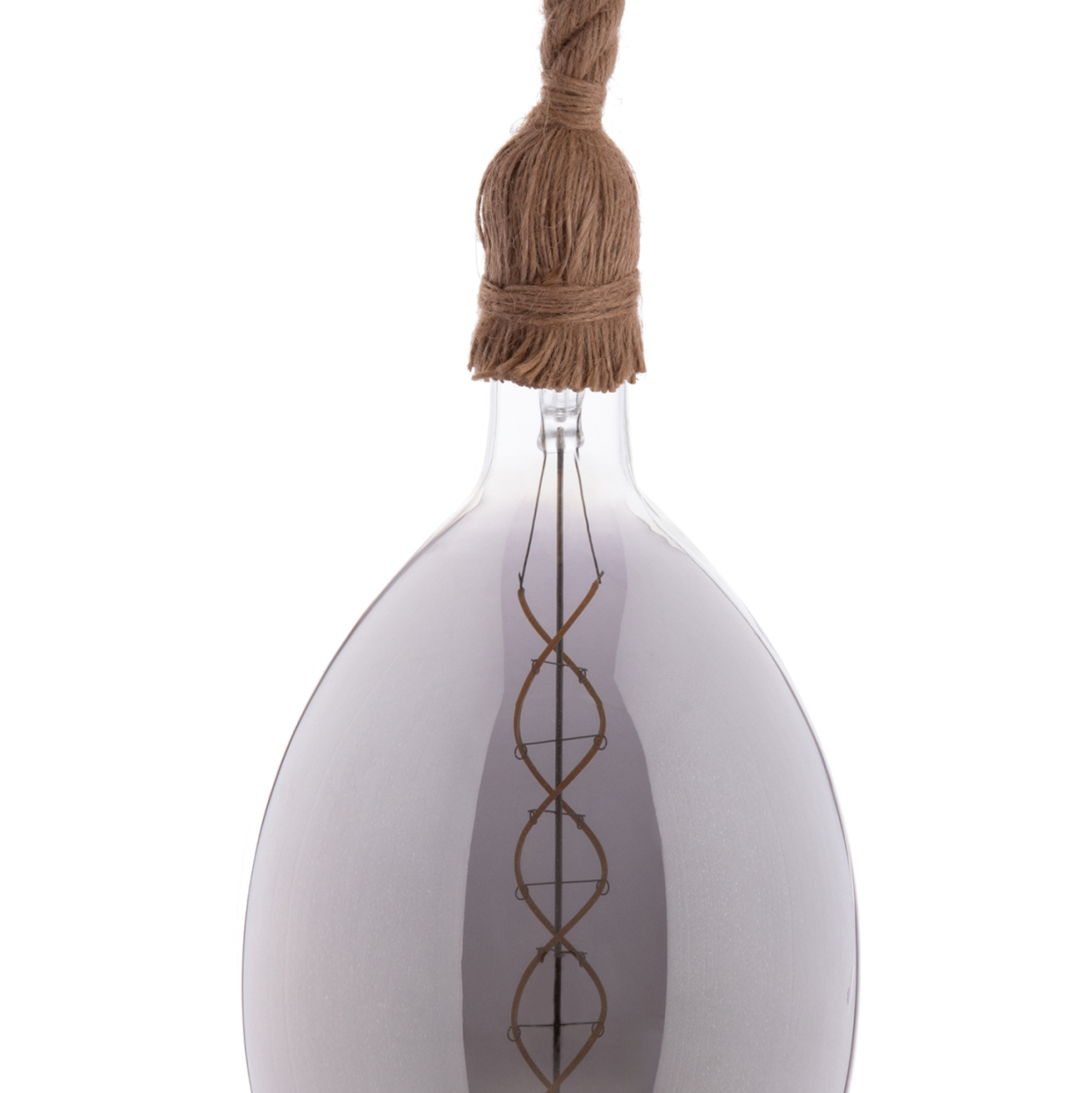 CEILING PENDANT LAMP WITH LIGHT BULB HM11927.02--ROPE 1M LONG AND 2cm THICK-E27 SOCKET [3]